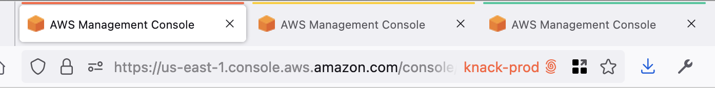 Firefox tabs